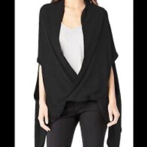 NWT Michael stars black convertible scarf wrap OS